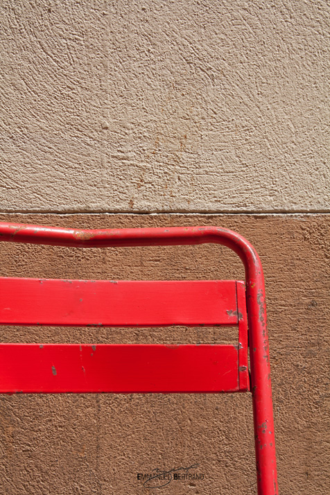 Red Chair, 2010 © Emmanuel Bertrand
