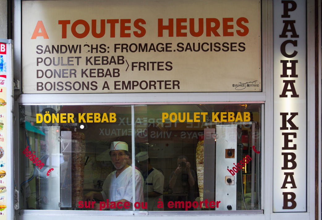 le Pacha Kebab et moi, Lyon, 2011 © Emmanuel Bertrand