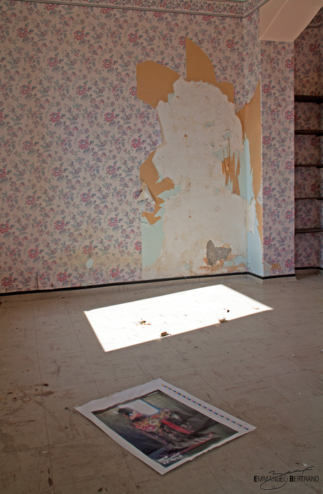 wall & paper, 2011 © Emmanuel Bertrand